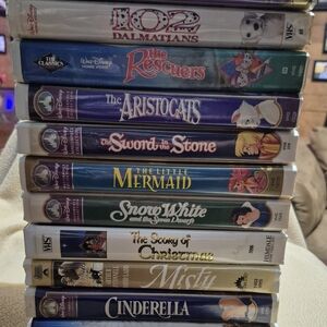 Disney Classic VHS Collection - Multicolor Covers
